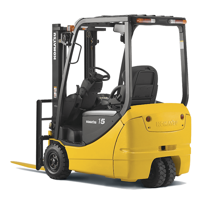 Xe nâng điện 3 bánh Komatsu 1.5 tấn