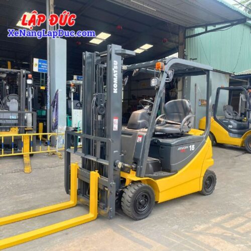 Xe nâng điện ngồi 1.5 tấn KOMATSU FB15-12